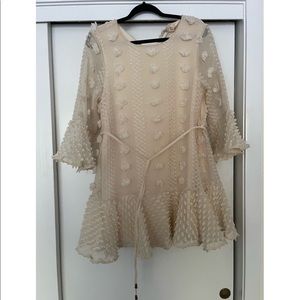 Cream dress